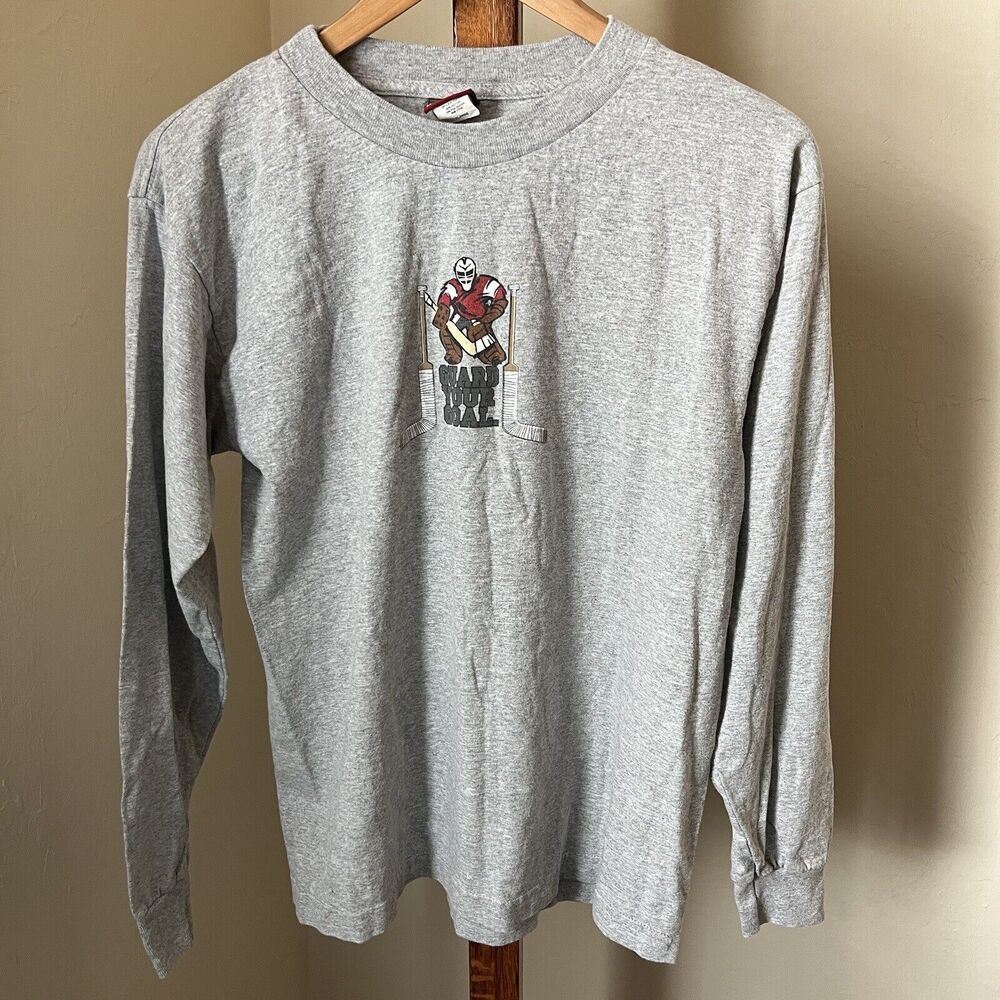 Hockey Goalie Long Sleeve T-shirt Youth Boys XL Guard Your Goal Prospirit